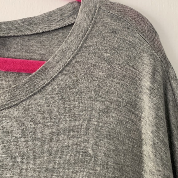 Anthropologie pleather and cotton dolman top - Picture 4 of 4